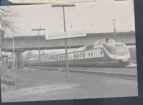 Foto karte bendorf bahnhof - bendorf,