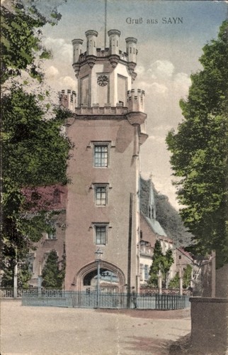 Sayn bendorf rhein - bendorf, am