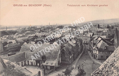 Postkarte bendorf rhein - ak,