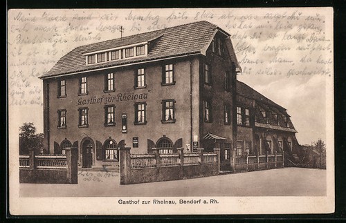Bendorf ansichtskarte - a.,