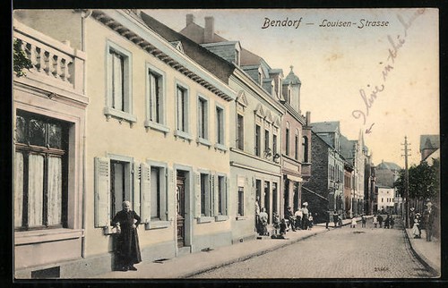 Ansichtskarte bendorf - ansichtskarte,