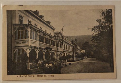 Sayn hotel krupp 1918 - sayn,