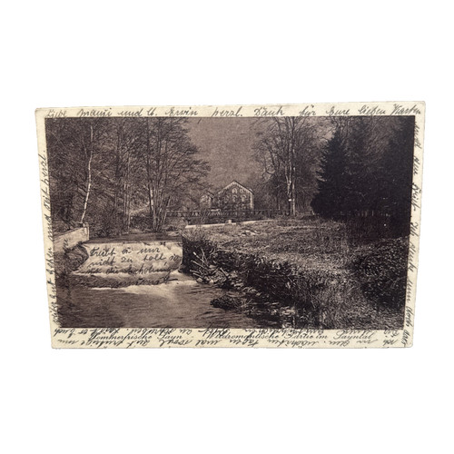 Postkarte ansichtskarte sayn - postkarte,