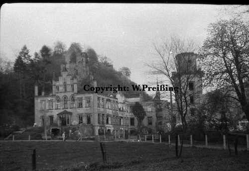 Repro ansicht foto ehem ruine - ansicht/foto, ehem.