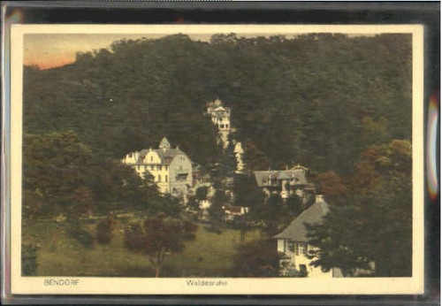 Bendorf ungelaufen 1920 - bendorf,