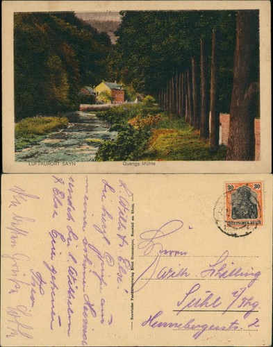 Ansichtskarte sayn bendorf - ansichtskarte, sayn-bendorf