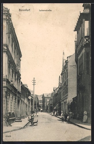 Ansichtskarte bendorf der - ansichtskarte,