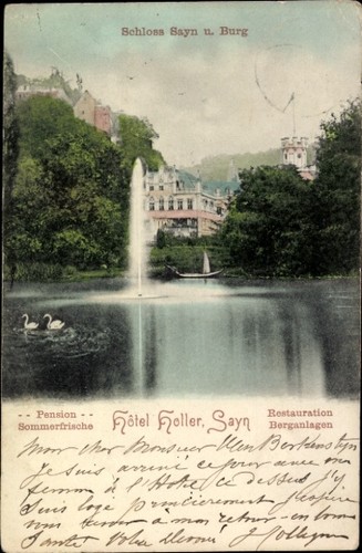 Sayn bendorf rhein - bendorf, am