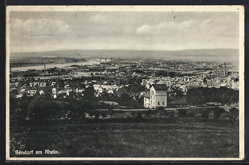 Ansichtskarte bendorf - ansichtskarte,