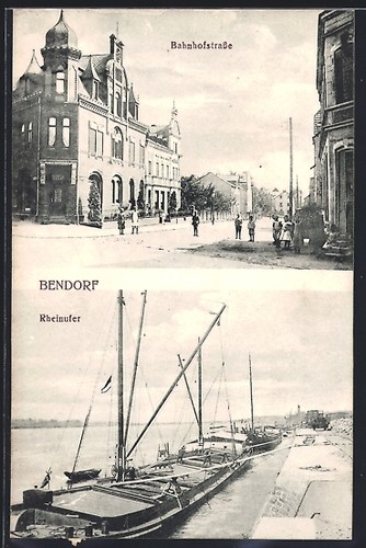 Bendorf rhein das rheinufer - rhein,,