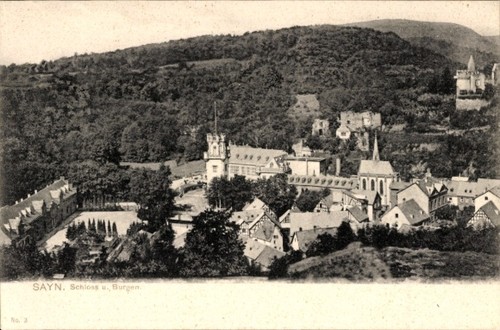 Sayn bendorf rhein - ak,