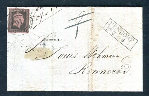 Preussen 1850 nummernstempel - 1850,