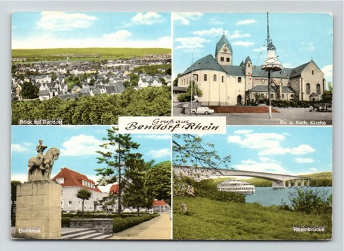 Ansichtskarte bendorf am - ak,