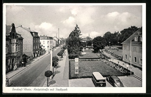 Bendorf rhein ansichtskarte - bendorf,