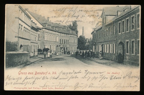 Bendorf am rhein im - ak,