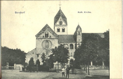 Bendorf kirche 1907 - kirche, x