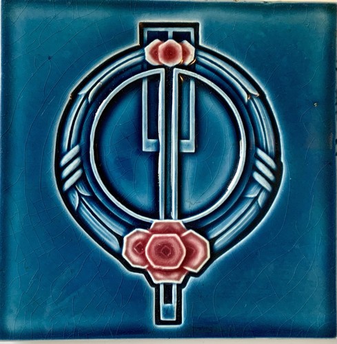 Originale jugendstil fliese - originale, jugendstil-fliese
