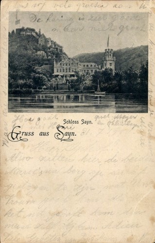 Sayn bendorf rhein - ak,