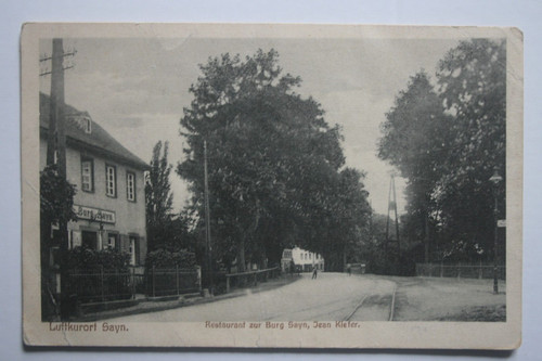 Sayn feldpost 1918 engers - ak,